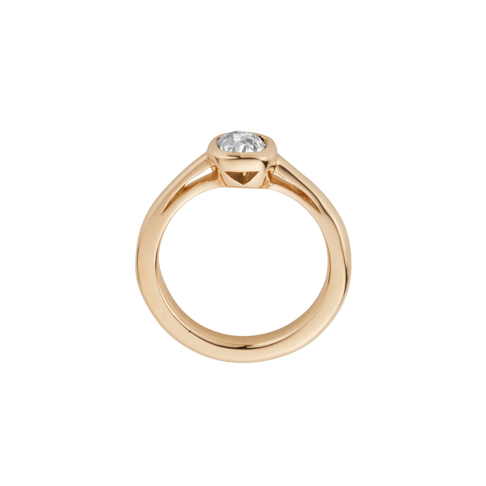 AMOR Gold Diamond Ring