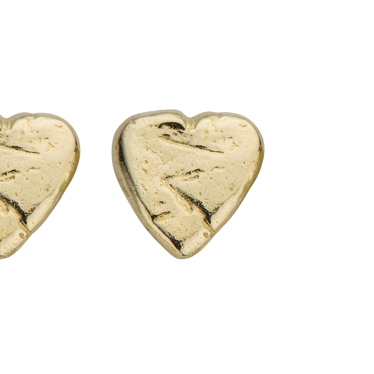 Gold Baby Heart Single Stud Earring