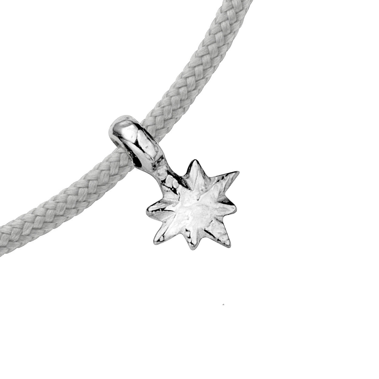 Child's Silver Baby North Star Sailing Rope