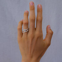 Silver Baby North Star Love Struck Ring