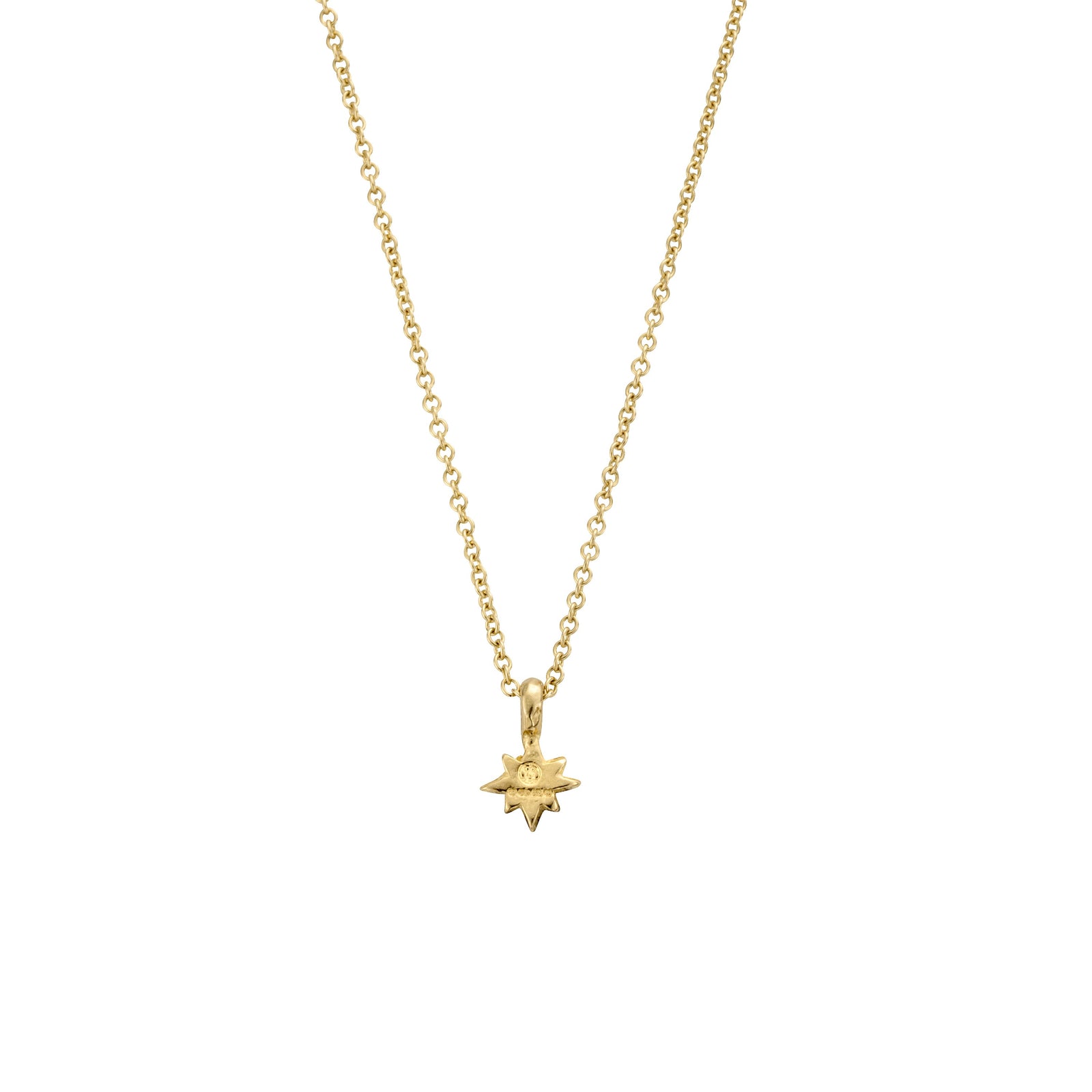 Children's Gold Baby North Star Necklace