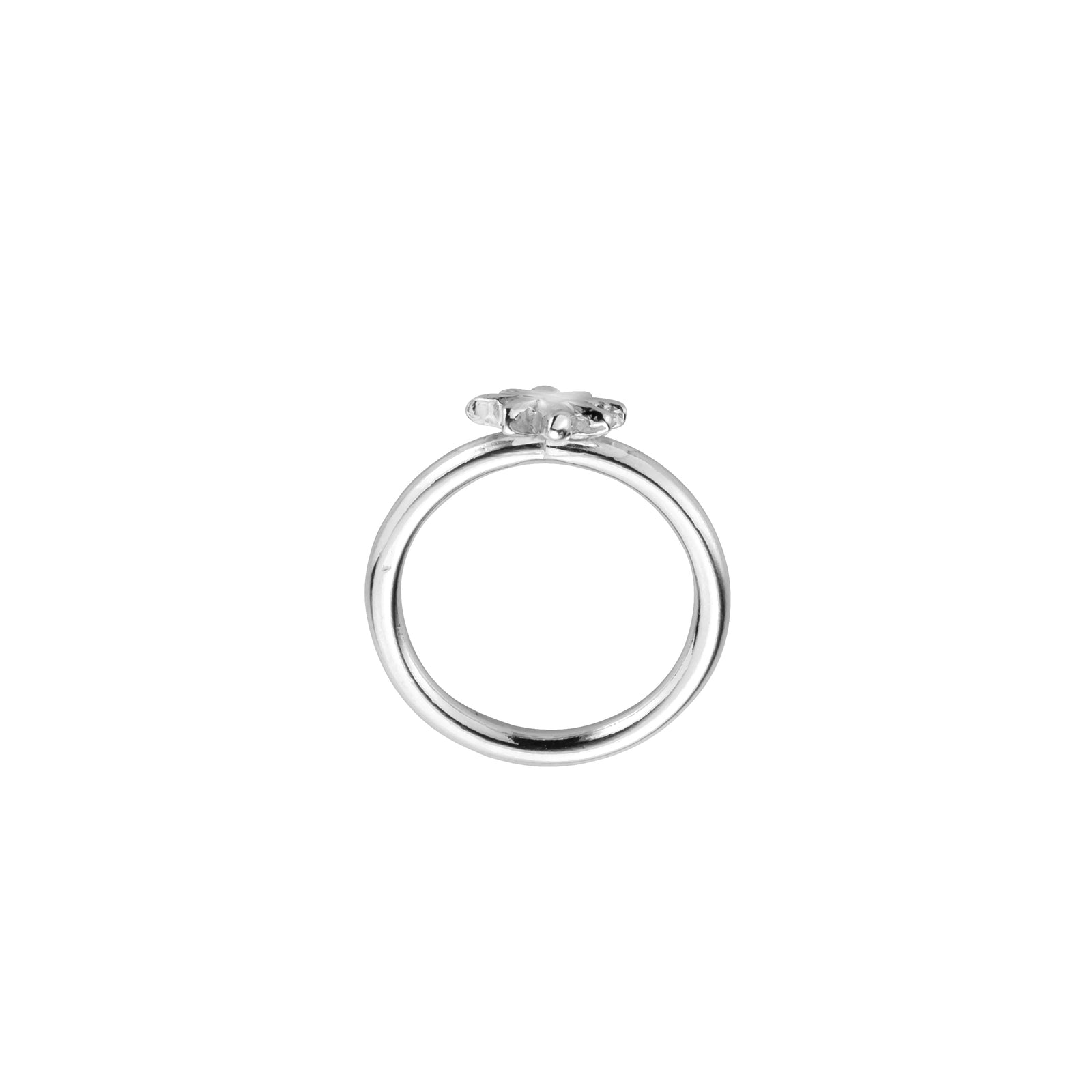 Silver Baby North Star Love Struck Ring