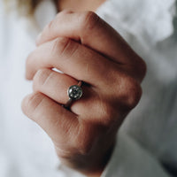 ESME Platinum Diamond Ring