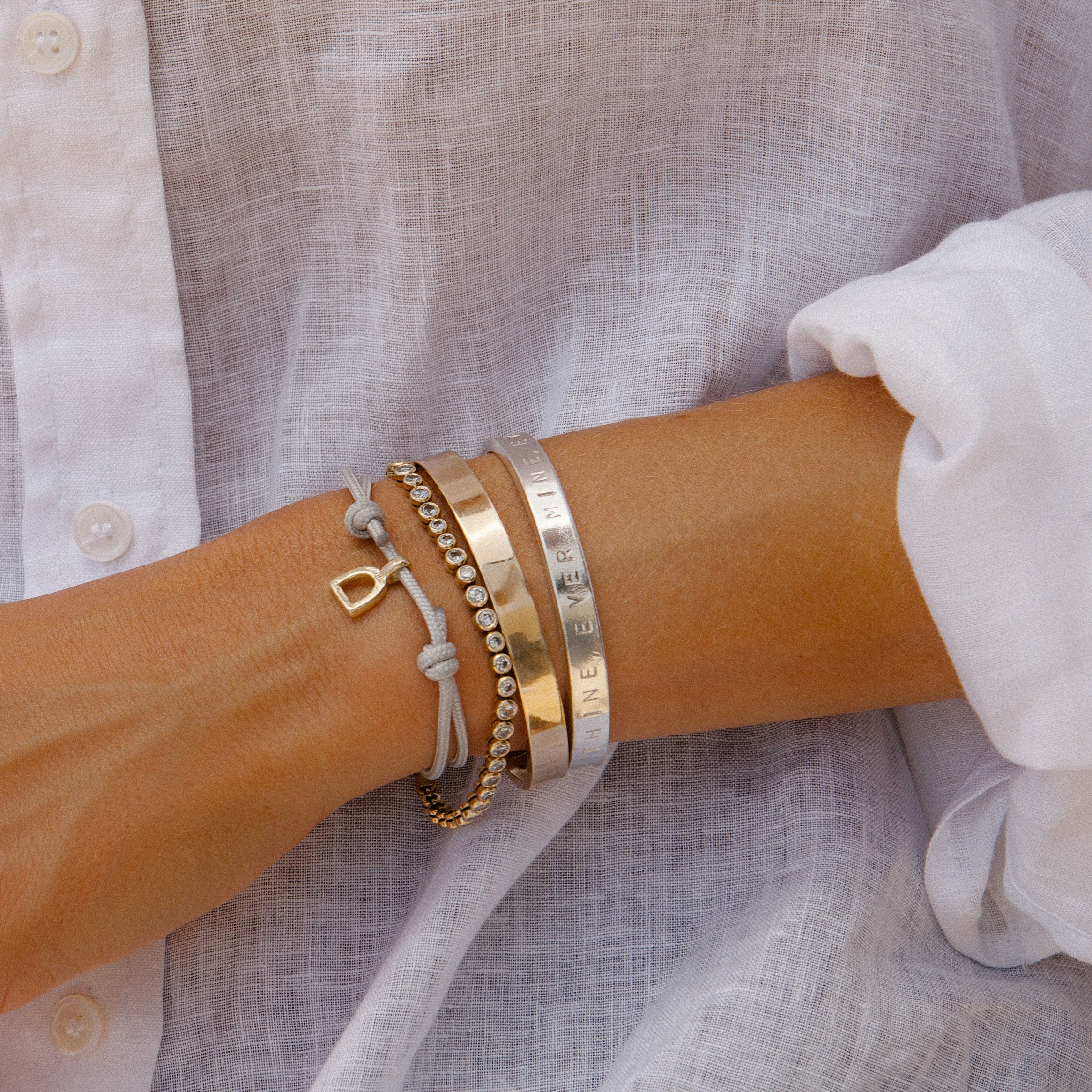 Gold Baby Stirrup Sailing Rope