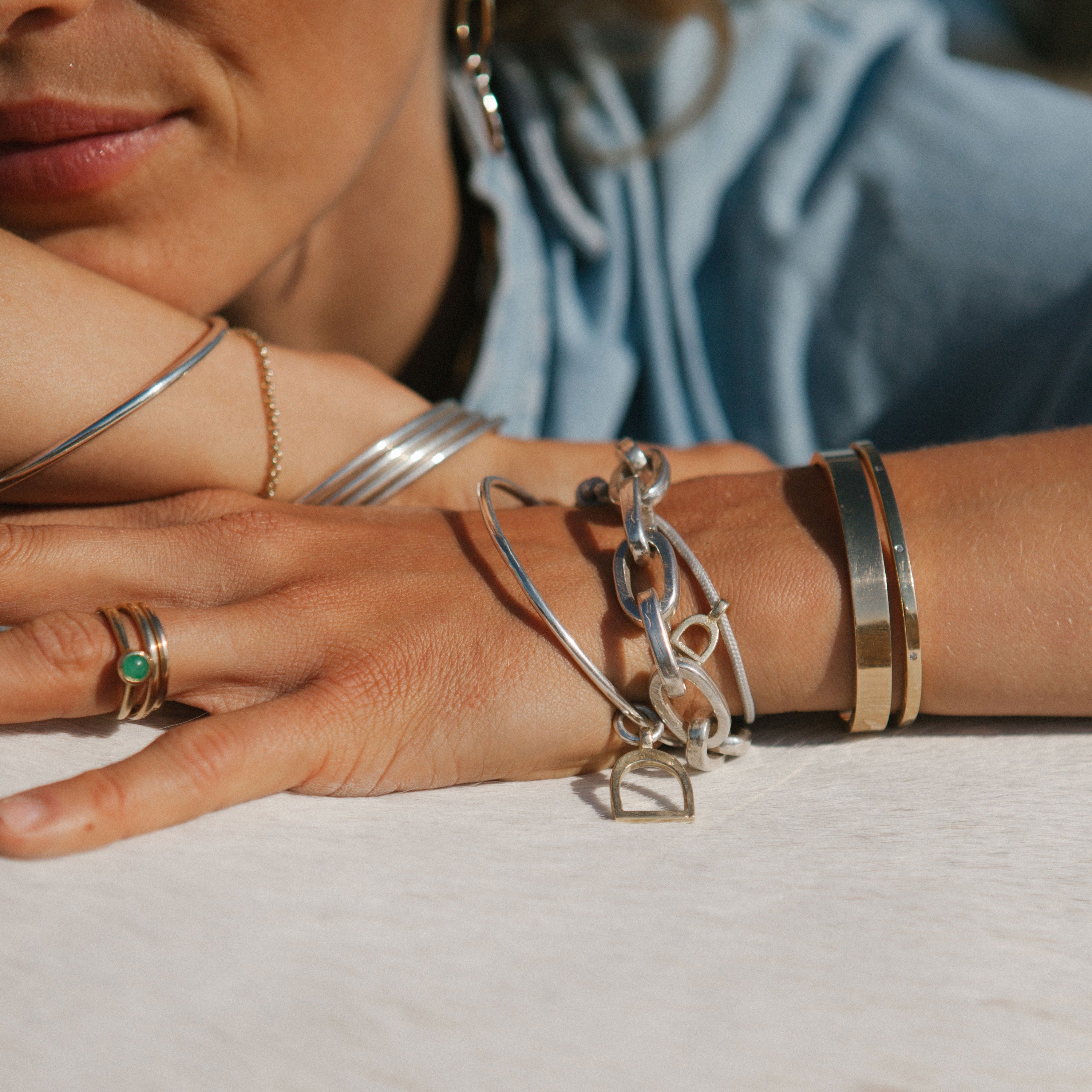 Gold Baby Stirrup Sailing Rope