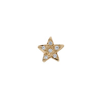 Gold Diamond Little Star Single Ear Charm