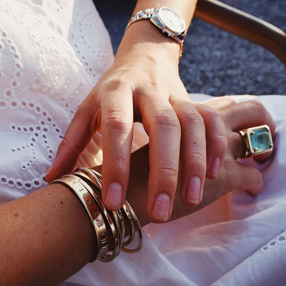 Gold Maxi Diamond Bangle