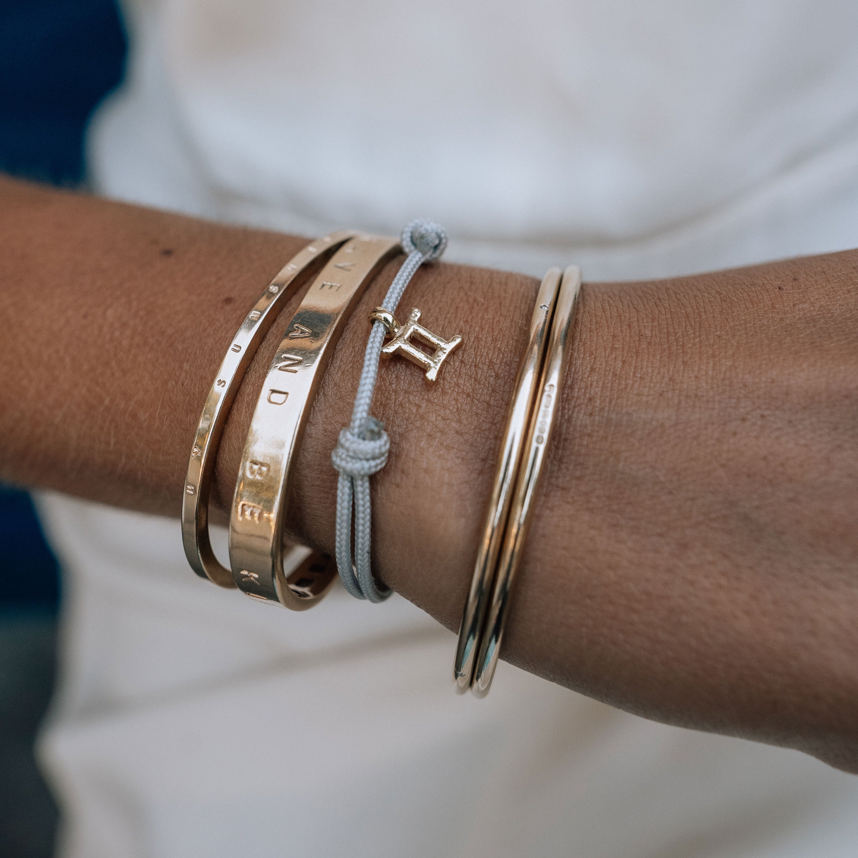 Gold Gemini Mini Horoscope Sailing Rope