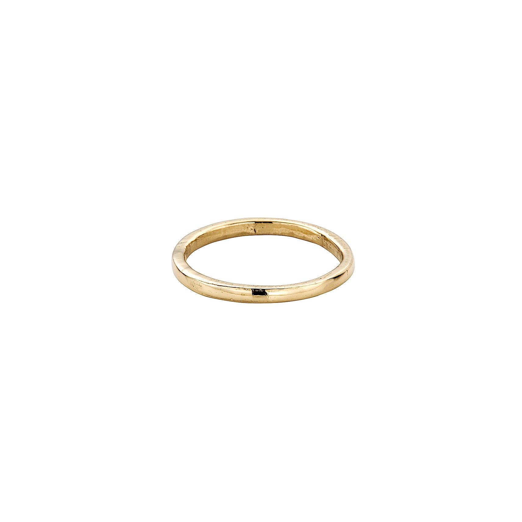 Gold Simple Wedding Band