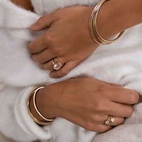 Gold Stack Bangle