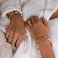 Gold Stack Bangle