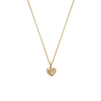 Gold Think of Me Heart Necklaces