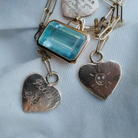 Gold Keeper's Heart Trace Chain Necklace