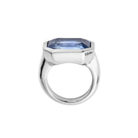 ISLE OF SKYE White Gold Blue Sapphire Ring