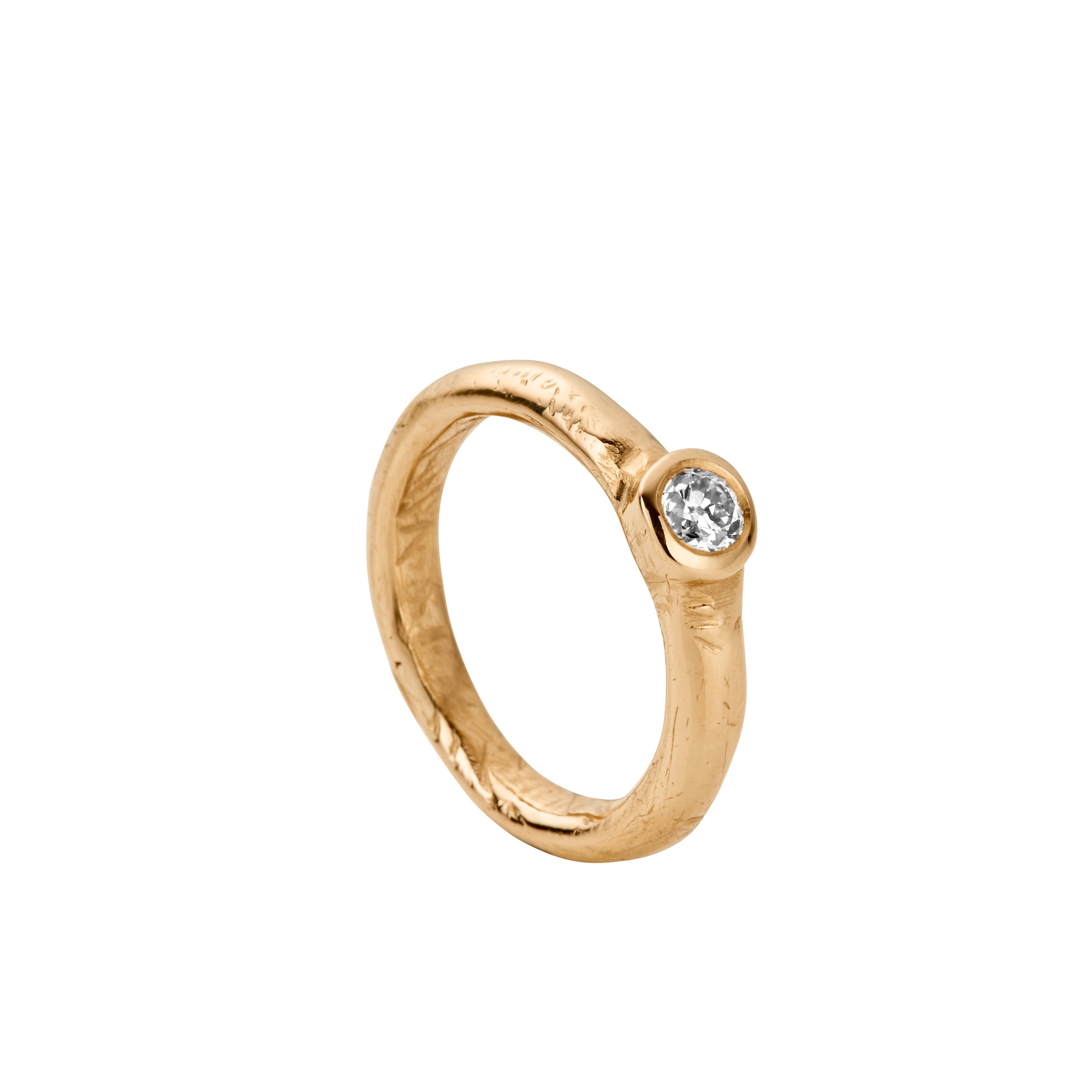 ITRI Gold Diamond Ring
