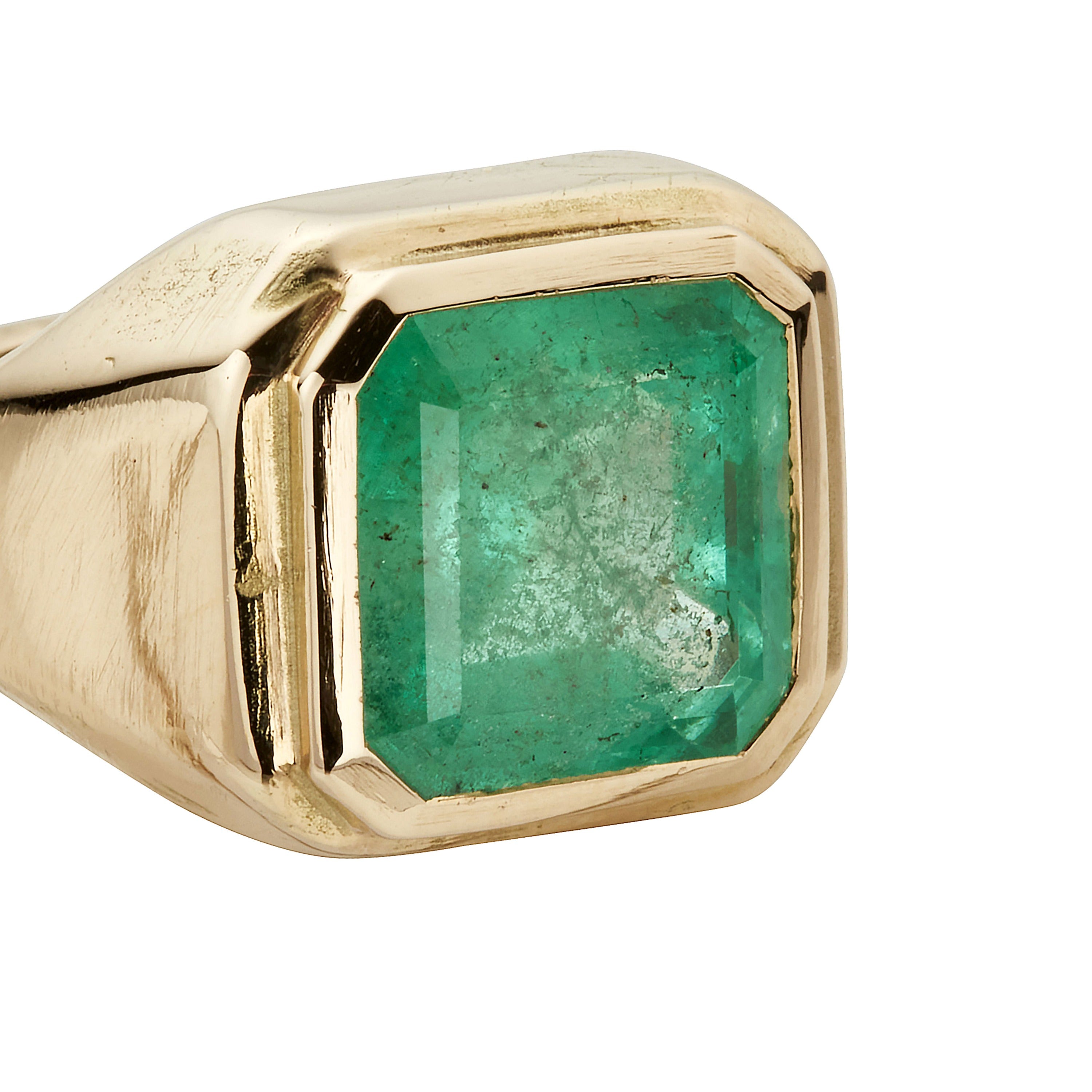 MAGNUS Gold Emerald Ring