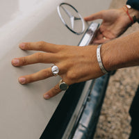 Silver Nautical Ring