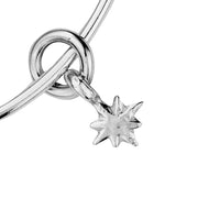 Silver Baby North Star Bangle