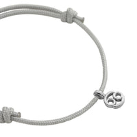 Silver Cancer Mini Horoscope Sailing Rope