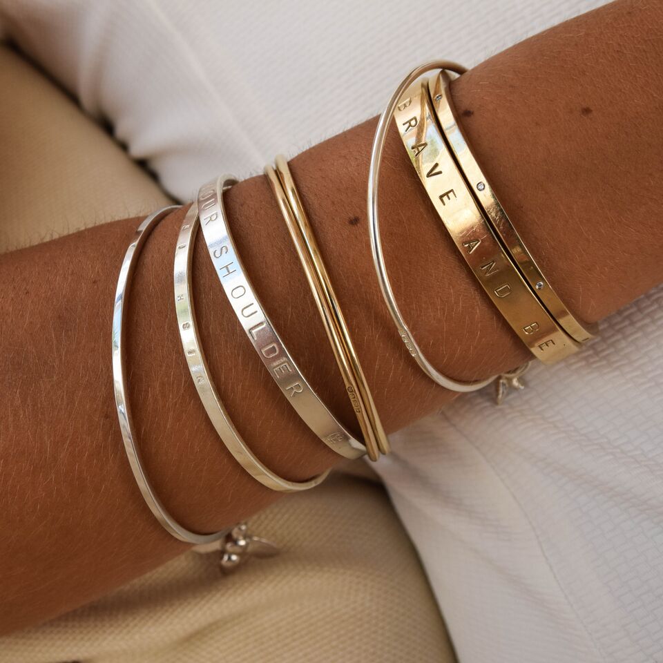 Silver Maxi Dream Bangle