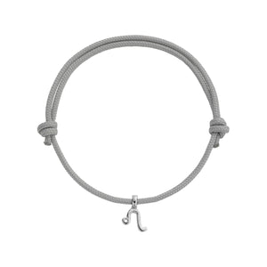 Silver Leo Mini Horoscope Sailing Rope