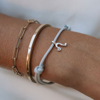 Silver Leo Mini Horoscope Sailing Rope