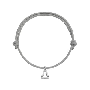 Silver Libra Mini Horoscope Sailing Rope