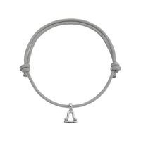 Silver Libra Mini Horoscope Sailing Rope