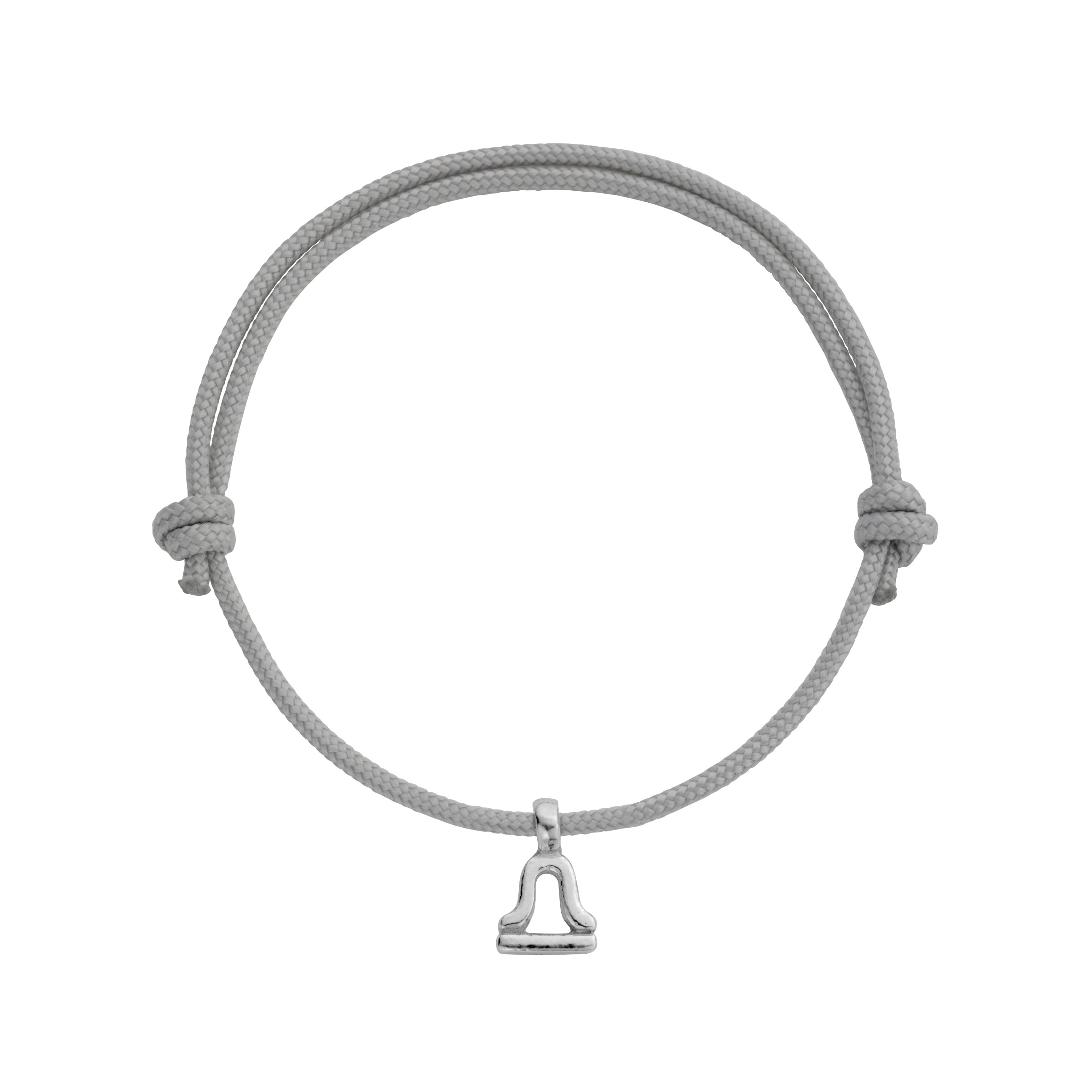 Silver Libra Mini Horoscope Sailing Rope