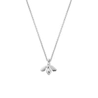 Silver Mini Honey Bee Necklace