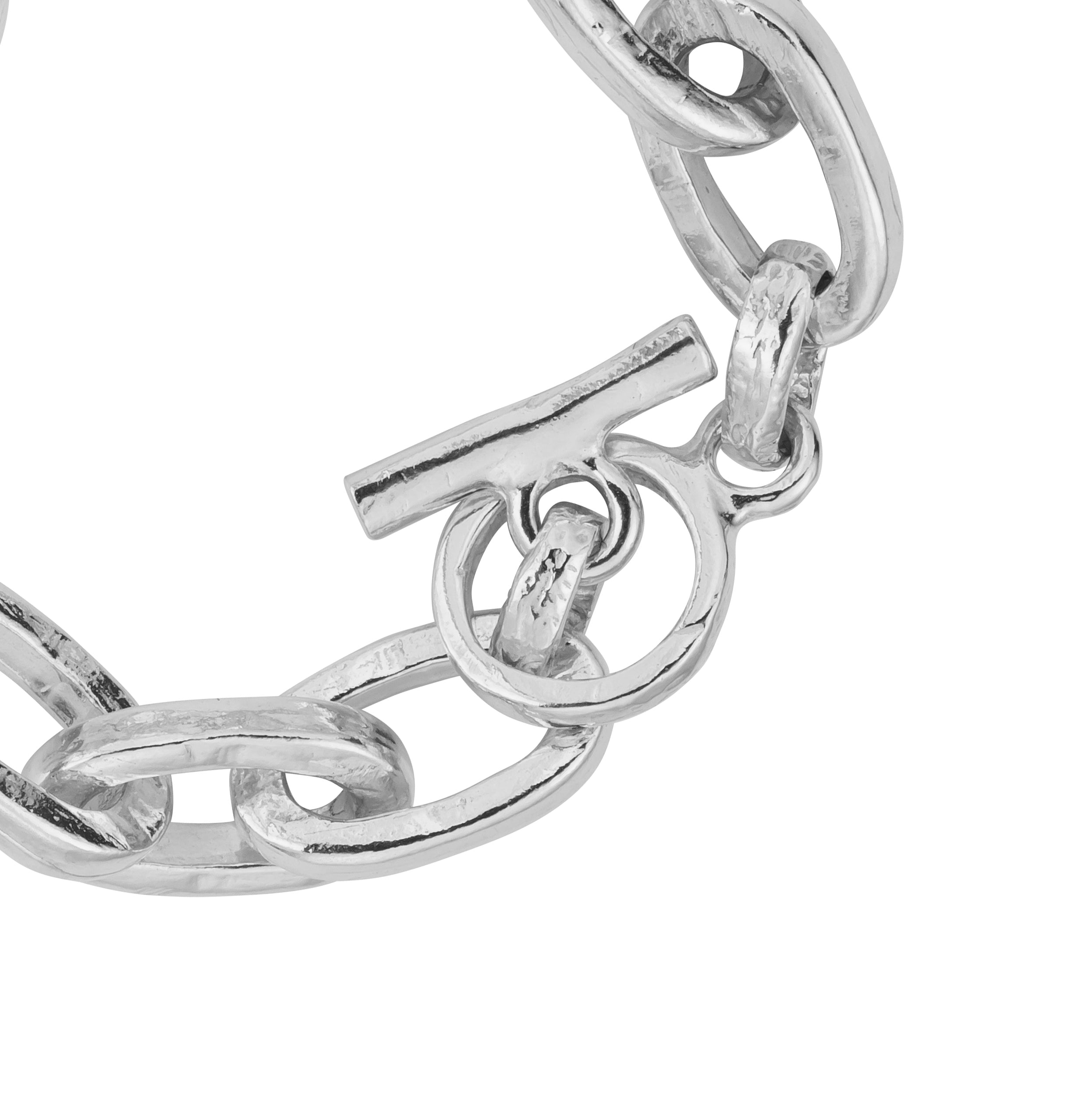 Men's Silver Monaco Bracelet