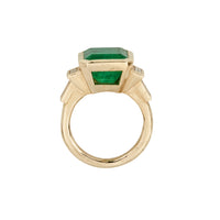 IVY Gold Emerald & Diamond Ring