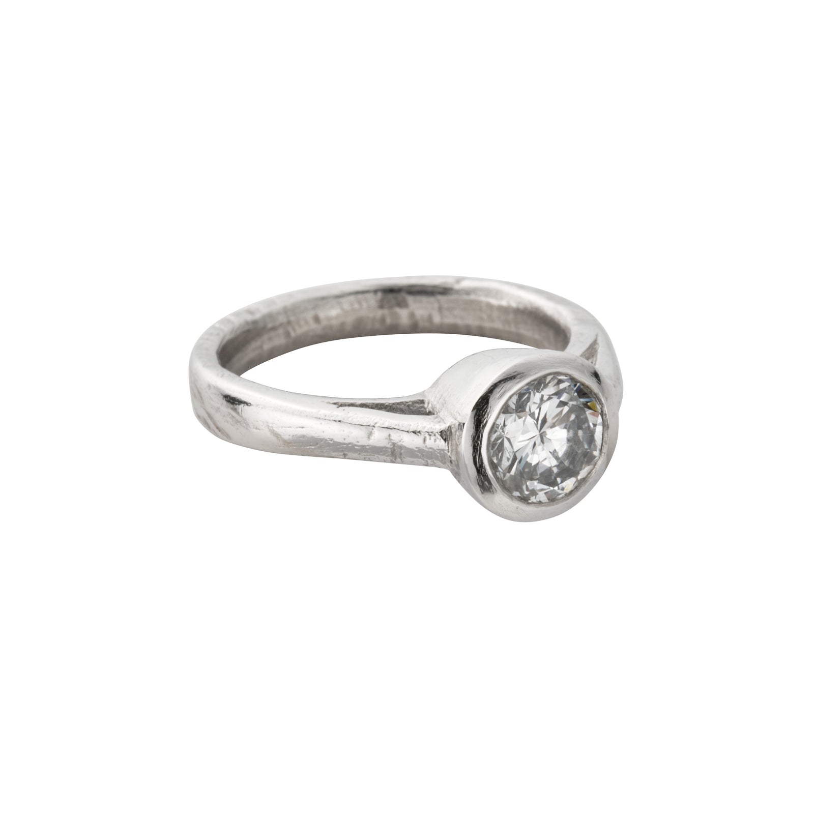 EVA Platinum Diamond Ring