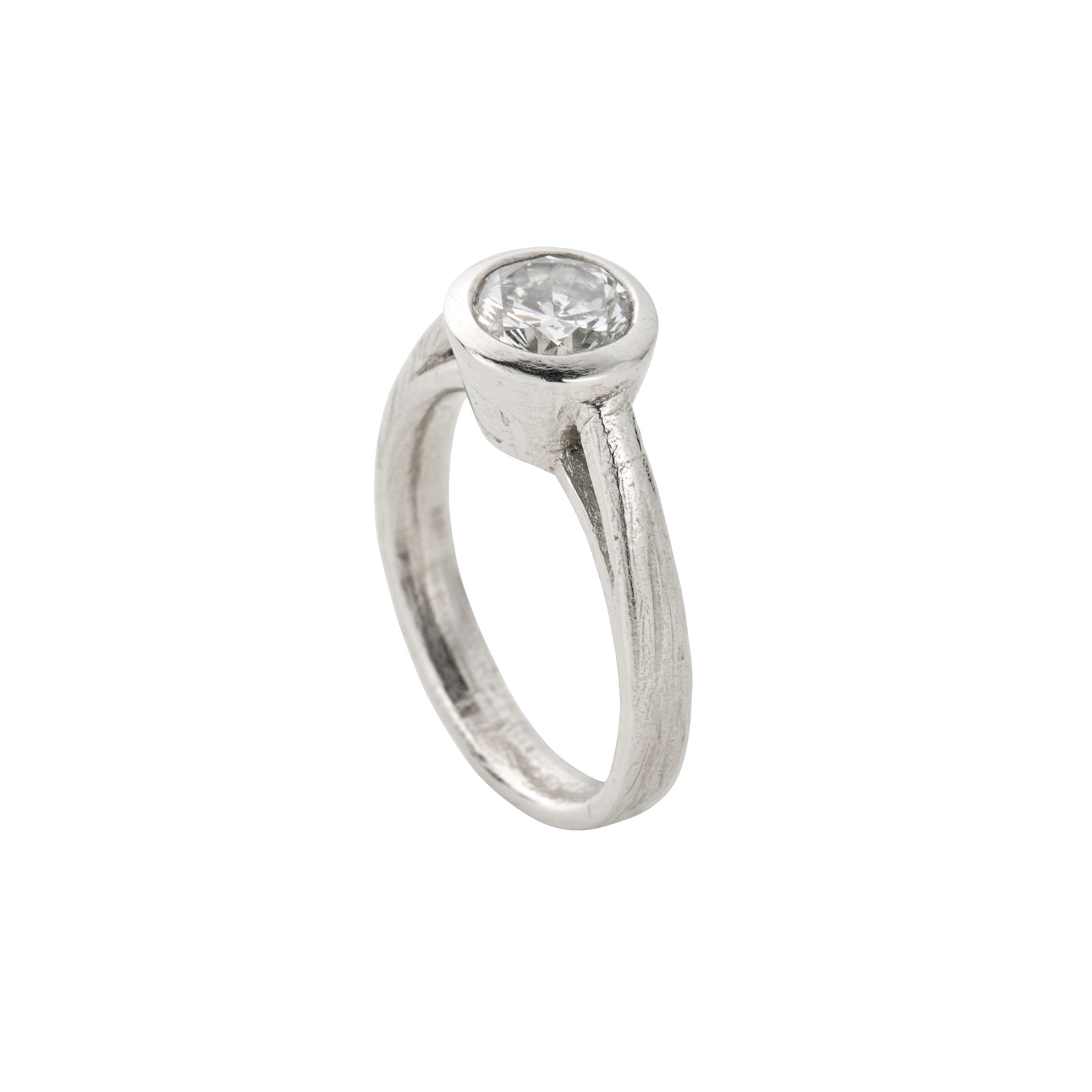 EVA Platinum Diamond Ring