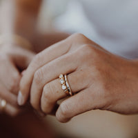 Silver Ladies' Oval Band