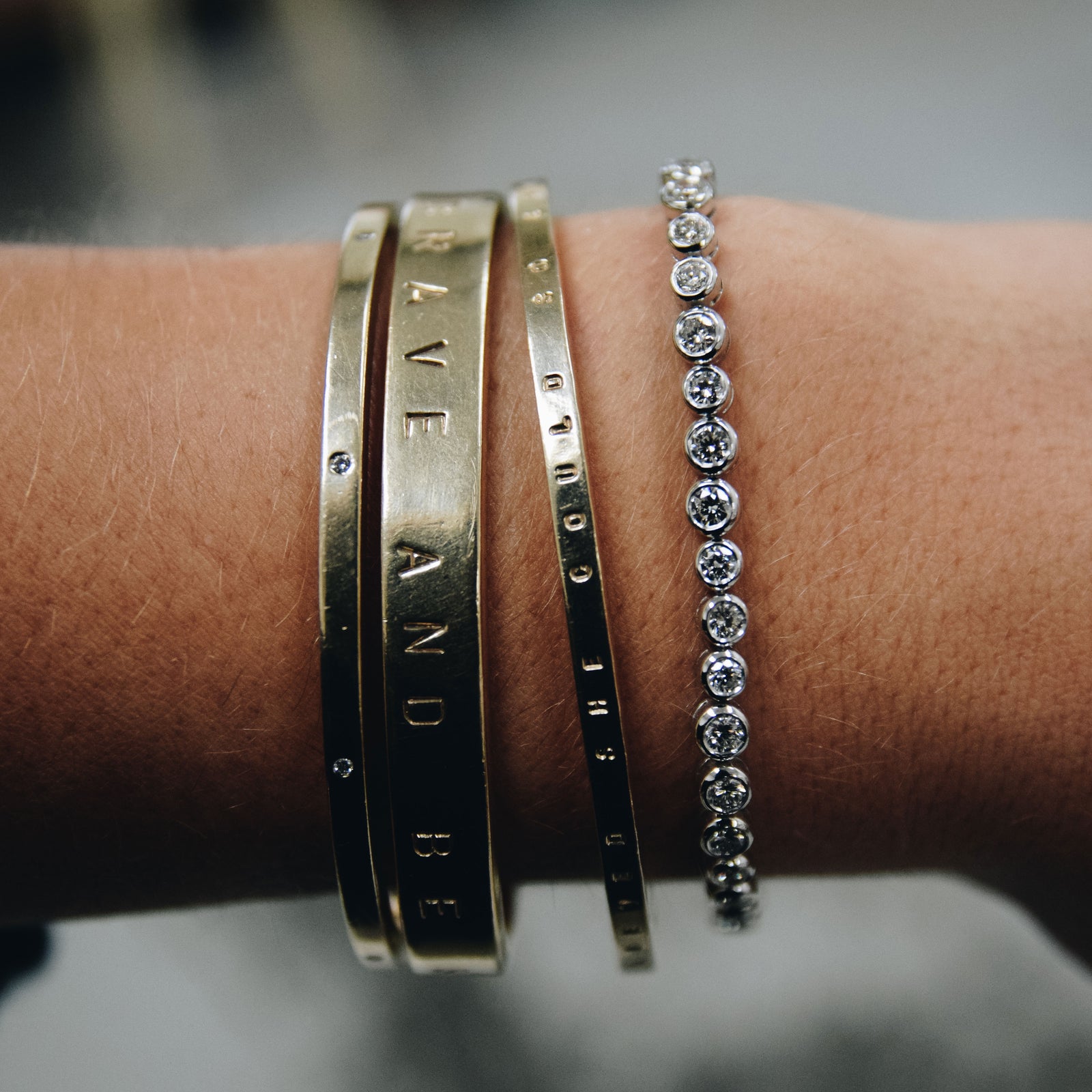 White Gold Diamond Tennis Bracelet