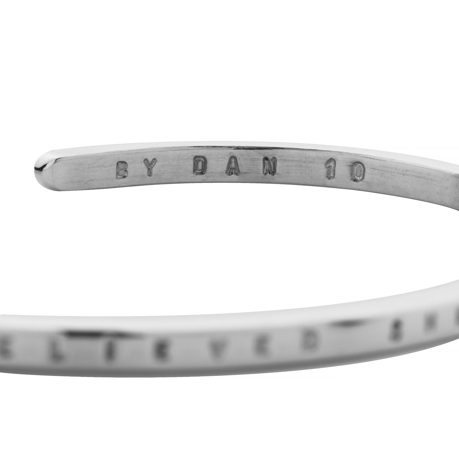 Limited Edition Silver Believe Bangle