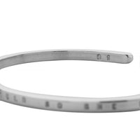Limited Edition Silver Believe Bangle