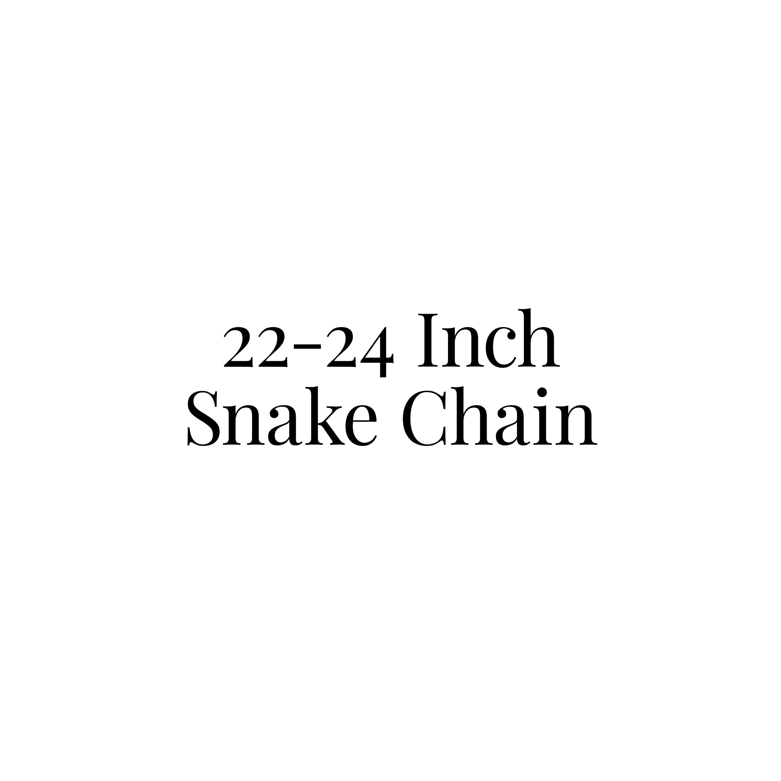 22-24 Inch Snake Chain