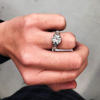 The EIGER Platinum Diamond Ring