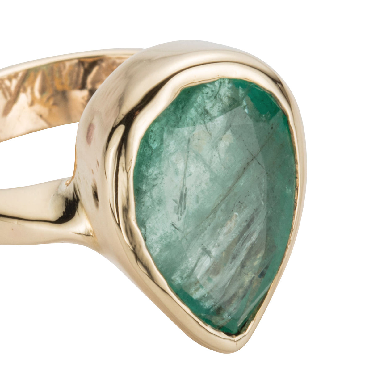 AGATHE Gold Emerald Ring