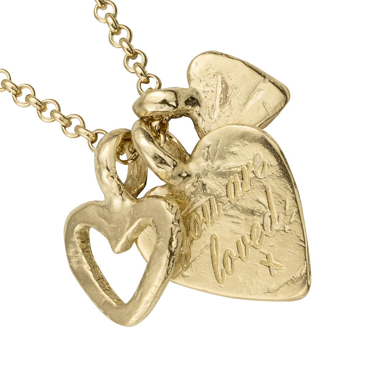 Gold A Lot of Love Necklace