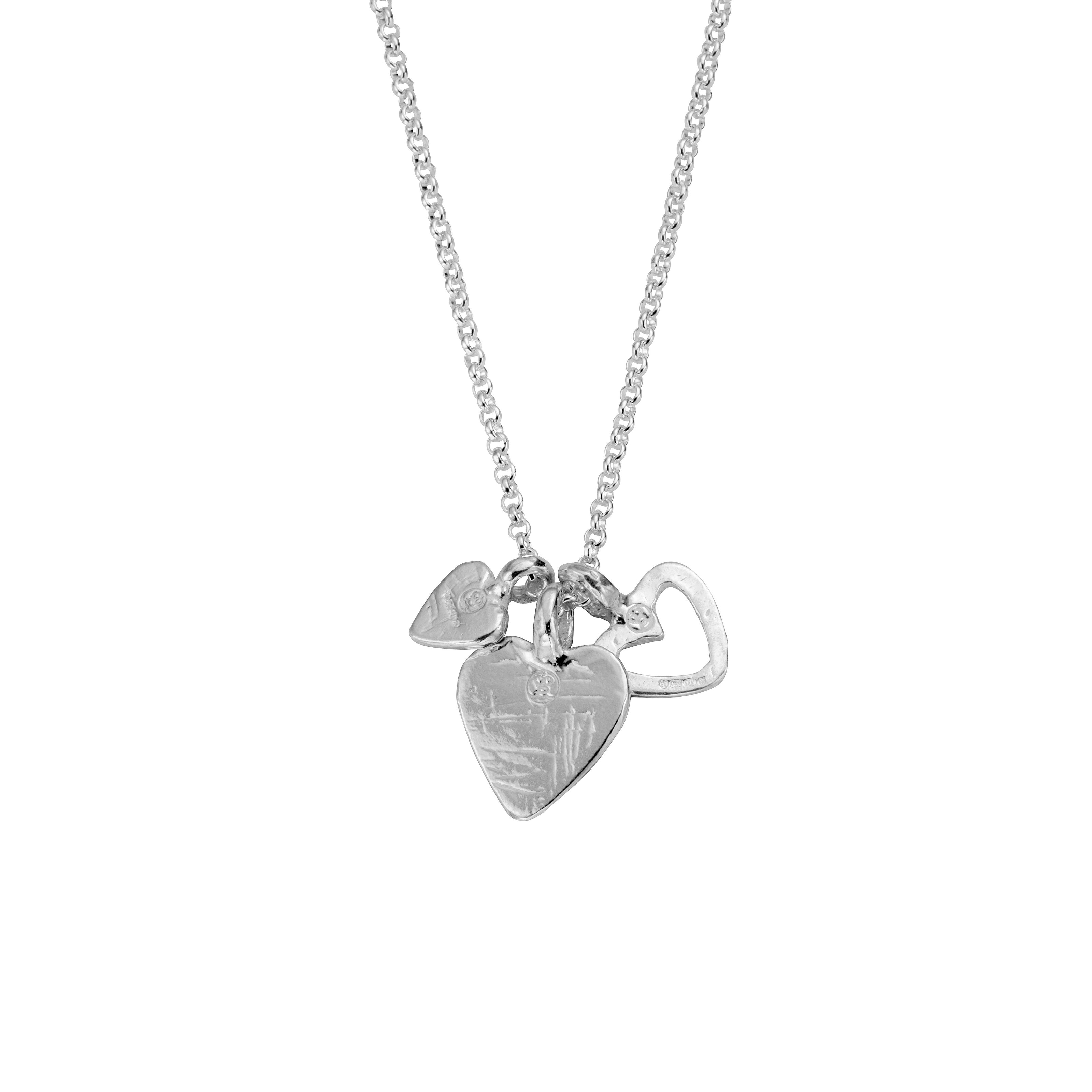 Silver A Lot Of Love Necklace