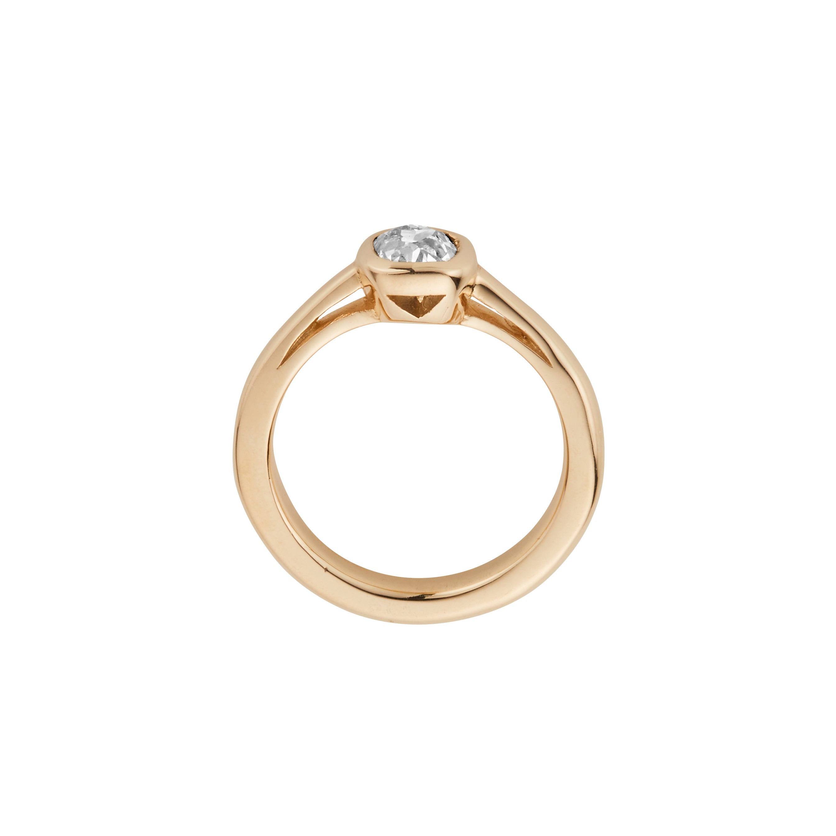 AMOR Gold Diamond Ring