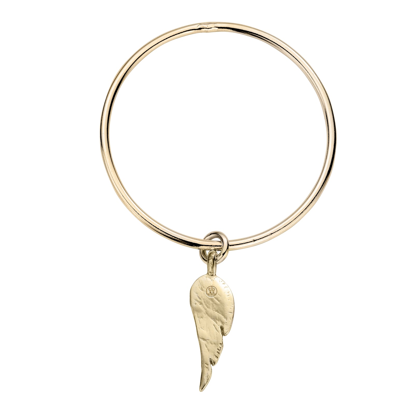 Gold Maxi Angel Wing Bangle