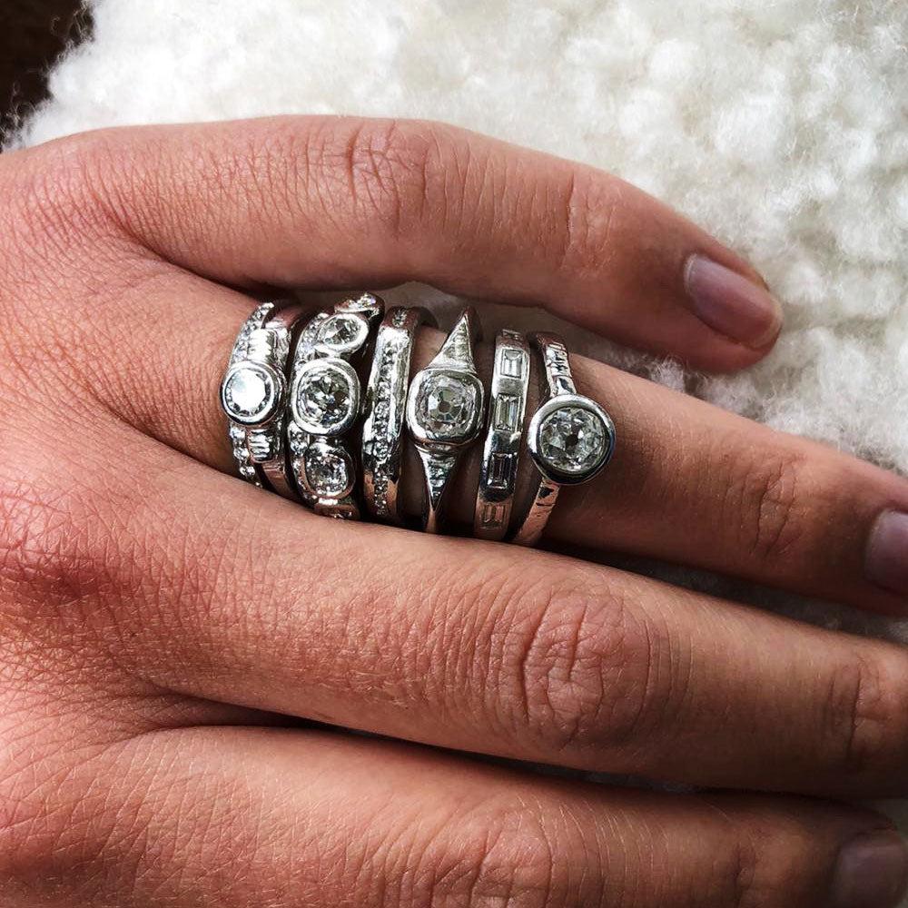 ASTRAEA Platinum Diamond Ring