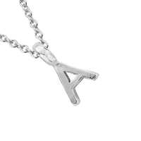 Child's Silver Mini Alphabet Necklace