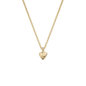 Gold Baby Heart Necklace