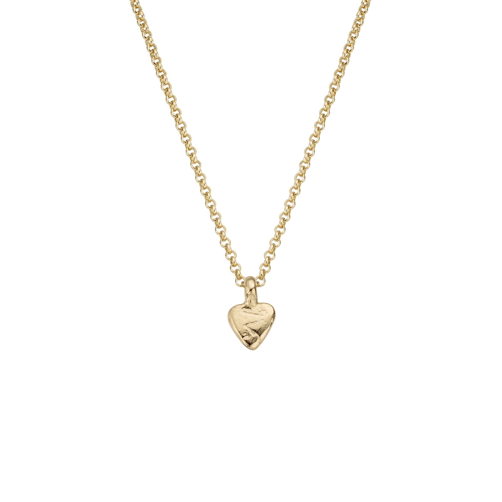 Gold Baby Heart Necklace