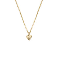 Gold Baby Heart Necklace